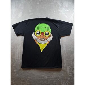 BAIT x Hebru Brantley Fly Boy T Shirt Mens Large Black Short Sleeve